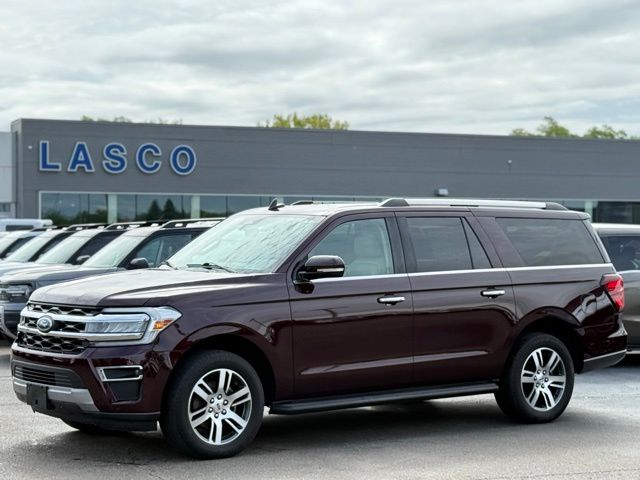 Red Metallic 2024 Ford Expedition MAX Limited 4WD SUV / Crossover Four-Wheel Drive Automatic