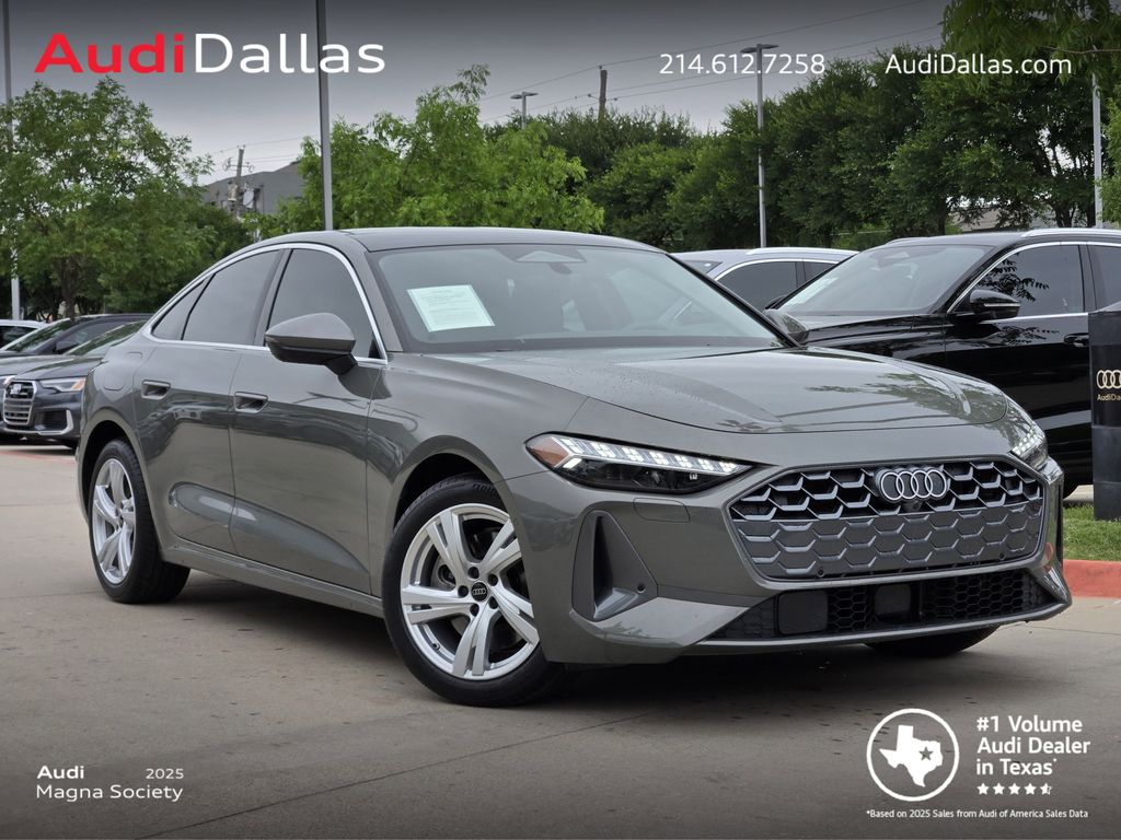 Chronos Gray Metallic 2025 Audi A5 quattro Premium Plus Sedan Sedan All-Wheel Drive 7-Speed Automatic