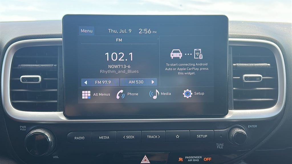 2023 Hyundai Venue SEL Blue at South Houston Nissan