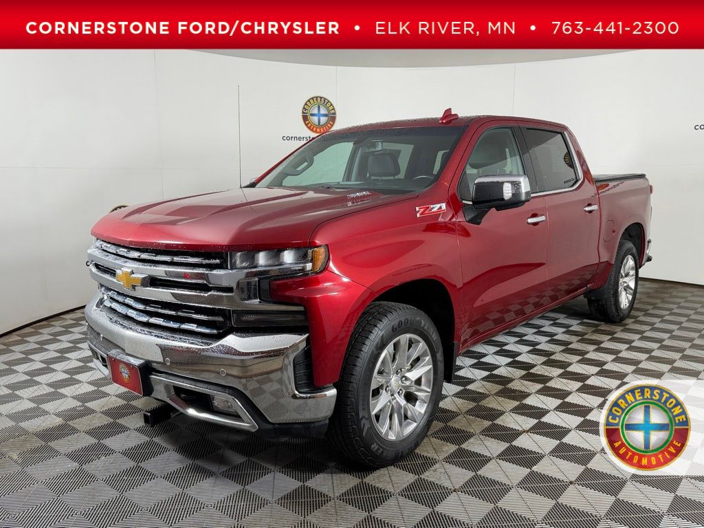 Cherry Red Tintcoat 2021 Chevrolet Silverado 1500 Pickup Truck Four-Wheel Drive Automatic