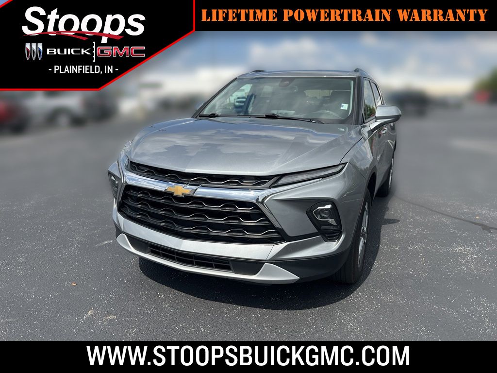 Sterling Gray Metallic 2023 Chevrolet Blazer SUV / Crossover Front-Wheel Drive 9-Speed Automatic Overdrive