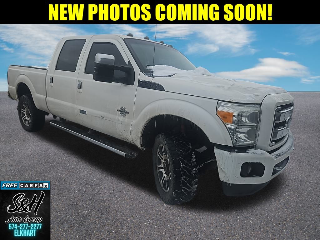 2014 Ford F-350 Super Duty Platinum Crew Cab 4WD