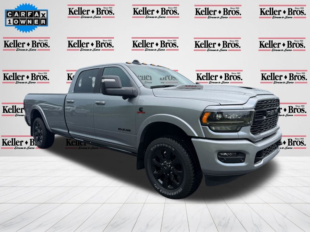 Billet Silver Metallic Clearcoat 2023 RAM 3500 Pickup Truck Four-Wheel Drive 6-Speed Automatic