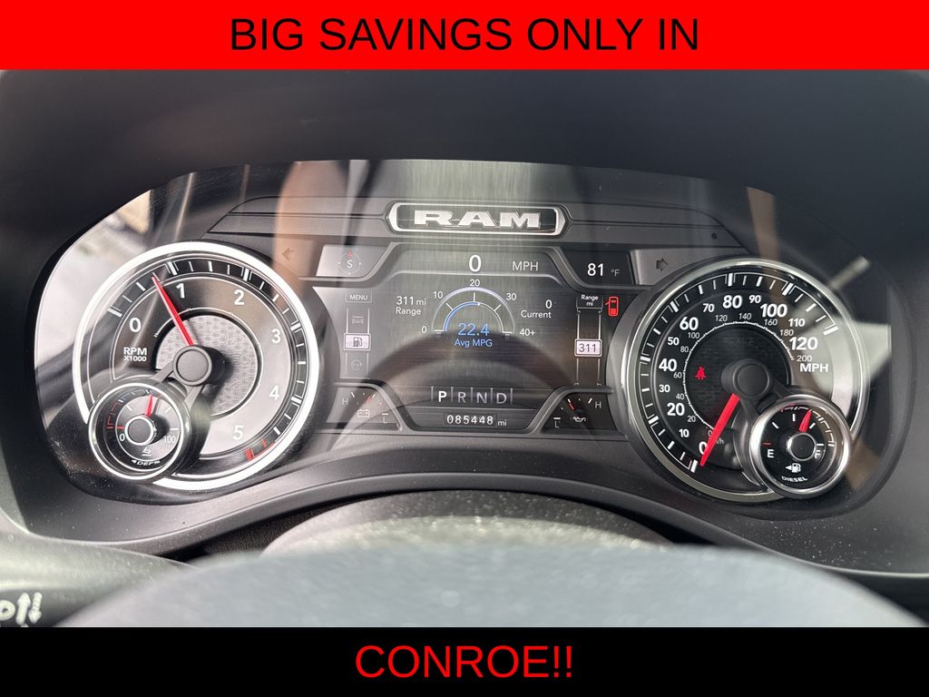 2022 Ram 1500 Laramie Gray at DeMontrond Auto Country