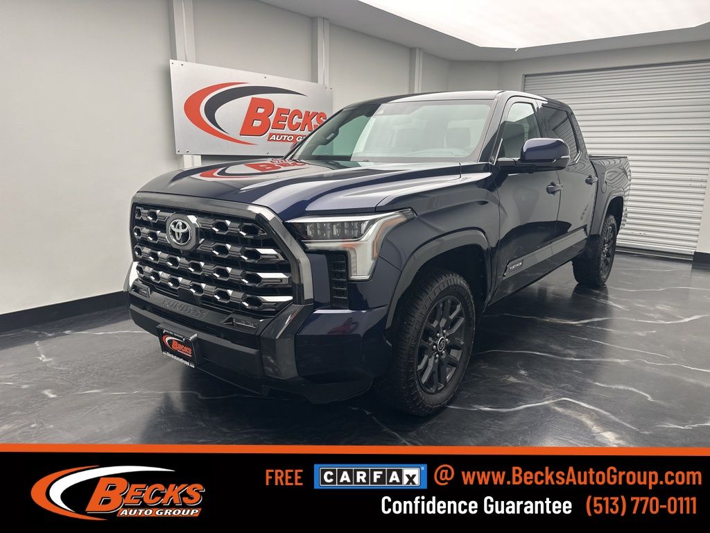Blueprint 2023 Toyota Tundra Pickup Truck Four-Wheel Drive Automatic