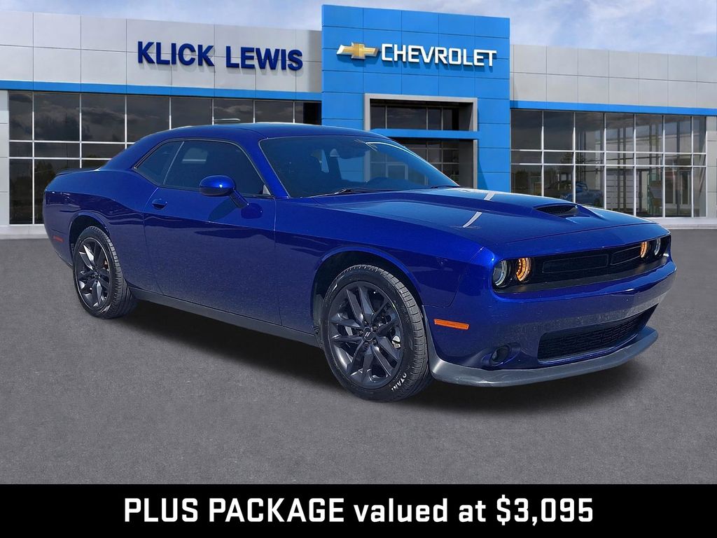 Indigo Blue 2022 Dodge Challenger GT AWD Coupe All-Wheel Drive 8-Speed Automatic