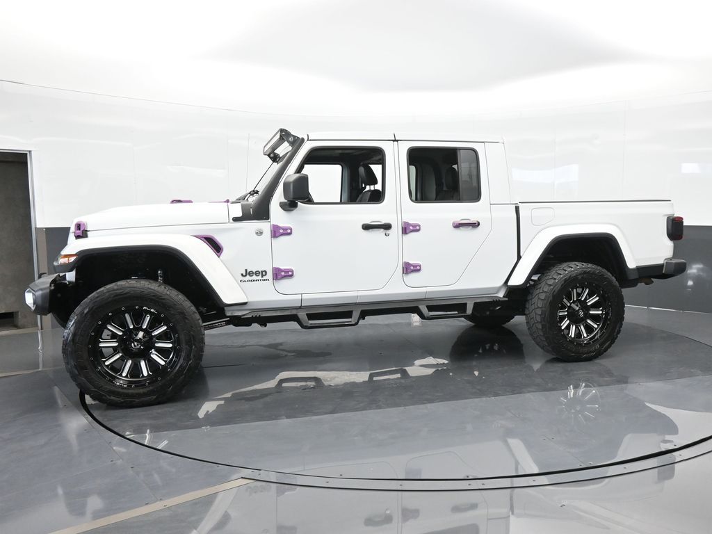 Certified 2021 Jeep Gladiator Overland with VIN 1C6HJTFG8ML528323 for sale in Miami, FL