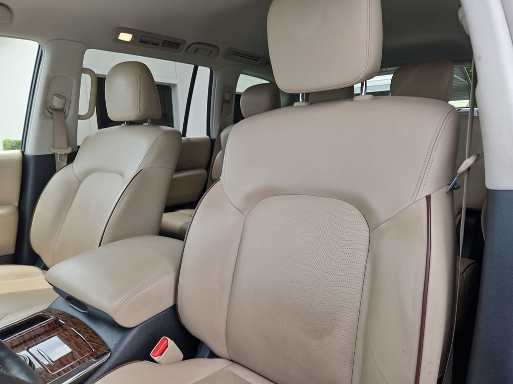 2019 Nissan Armada SL Premium w/ Nav Sunroof & 3rd Row Blue at Bob Mills Chevrolet