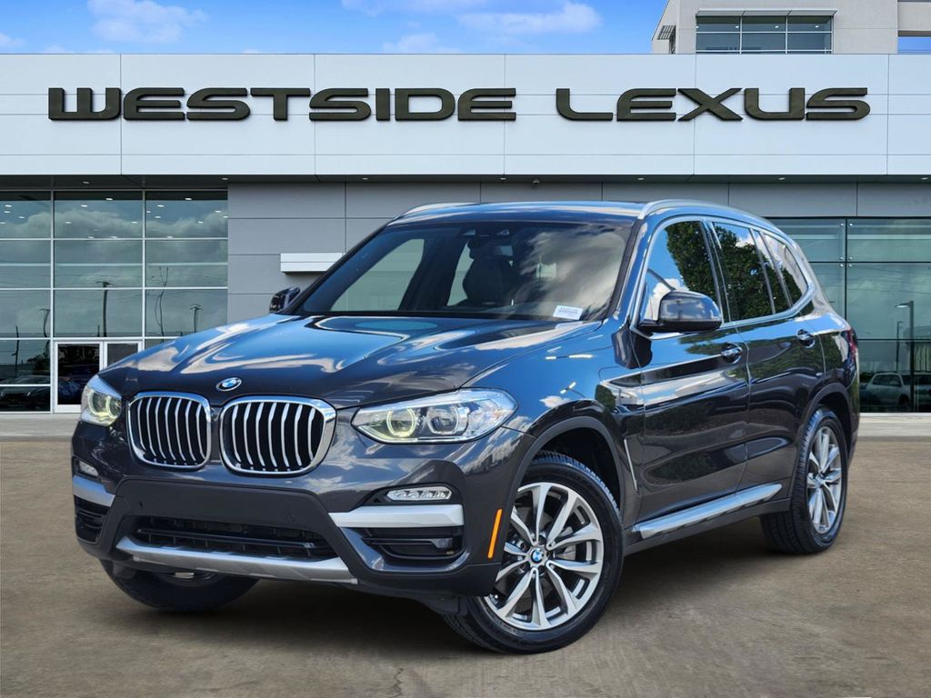 Gray (Dark Graphite) 2019 BMW X3 SUV / Crossover Rear-Wheel Drive 8-Speed Automatic