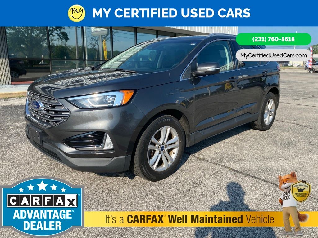 Gray (Magnetic) 2019 Ford Edge SUV / Crossover All-Wheel Drive 8-Speed Automatic