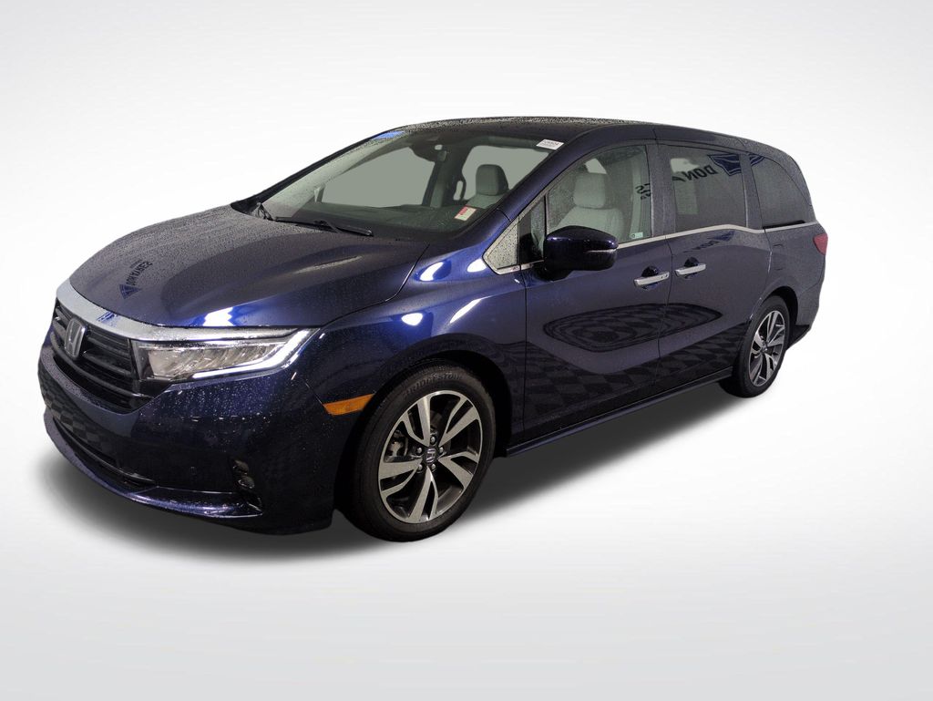 Blue 2024 Honda Odyssey Minivan Front-Wheel Drive Automatic
