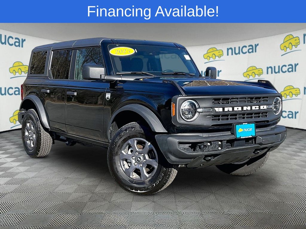 Shadow Black 2025 Ford Bronco Big Bend 4-Door 4WD SUV / Crossover Four-Wheel Drive Automatic