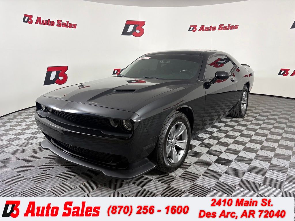 Pitch Black Clearcoat 2019 Dodge Challenger Coupe Rear-Wheel Drive 8-Speed Automatic