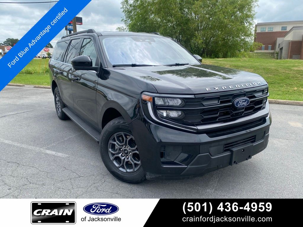 Agate Black Metallic 2025 Ford Expedition SUV / Crossover Four-Wheel Drive Automatic