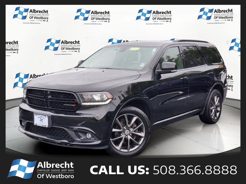 DB Black Crystal Clearcoat 2018 Dodge Durango SUV / Crossover All-Wheel Drive 8-Speed Automatic