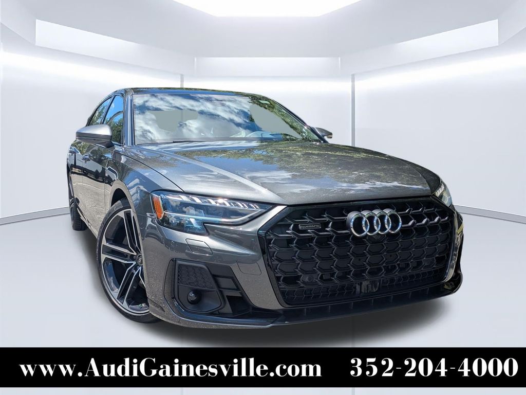 Gray 2026 Audi A8 Sedan All-Wheel Drive 8-Speed Automatic