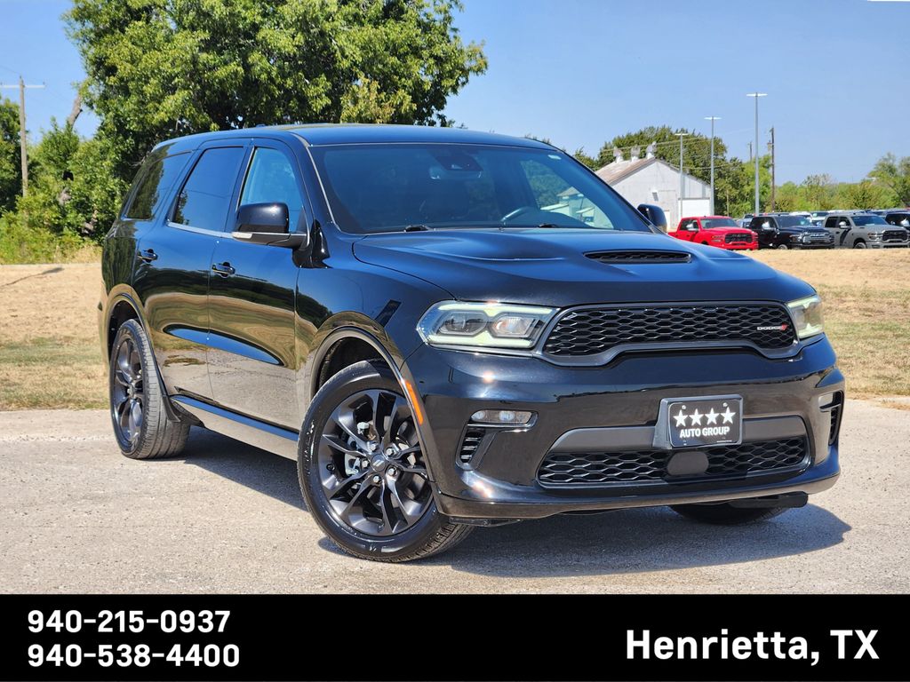 DB Black Crystal Clearcoat 2022 Dodge Durango SUV / Crossover Rear-Wheel Drive 8-Speed Automatic