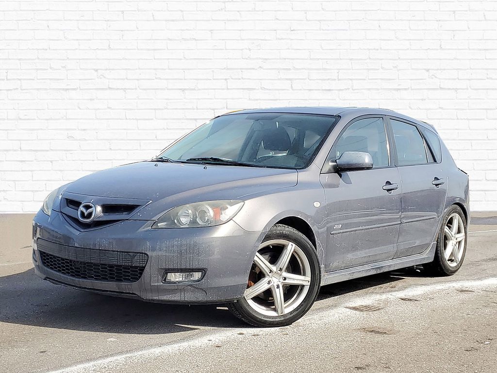 Galaxy Gray Mica 2008 Mazda MAZDA3 s Touring Hatchback Hatchback Front-Wheel Drive 5-Speed Automatic