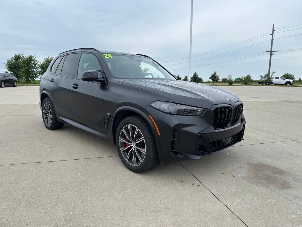 Black 2024 BMW X5 SUV / Crossover All-Wheel Drive 8-Speed Automatic