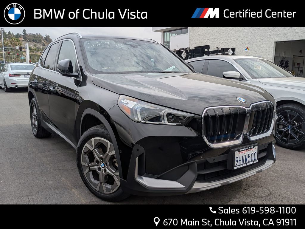 Jet Black 2023 BMW X1 xDrive28i AWD SUV / Crossover All-Wheel Drive 7-Speed Automatic