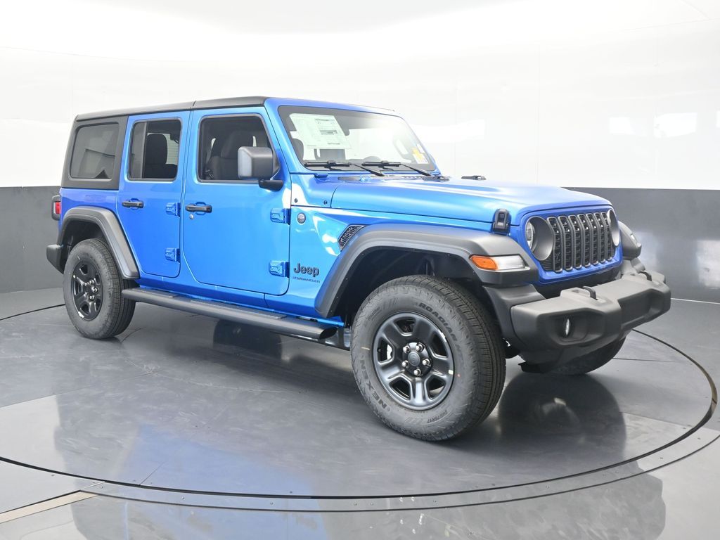 New 2026 Hydro Blue Pearl Coat Jeep Sport image 8