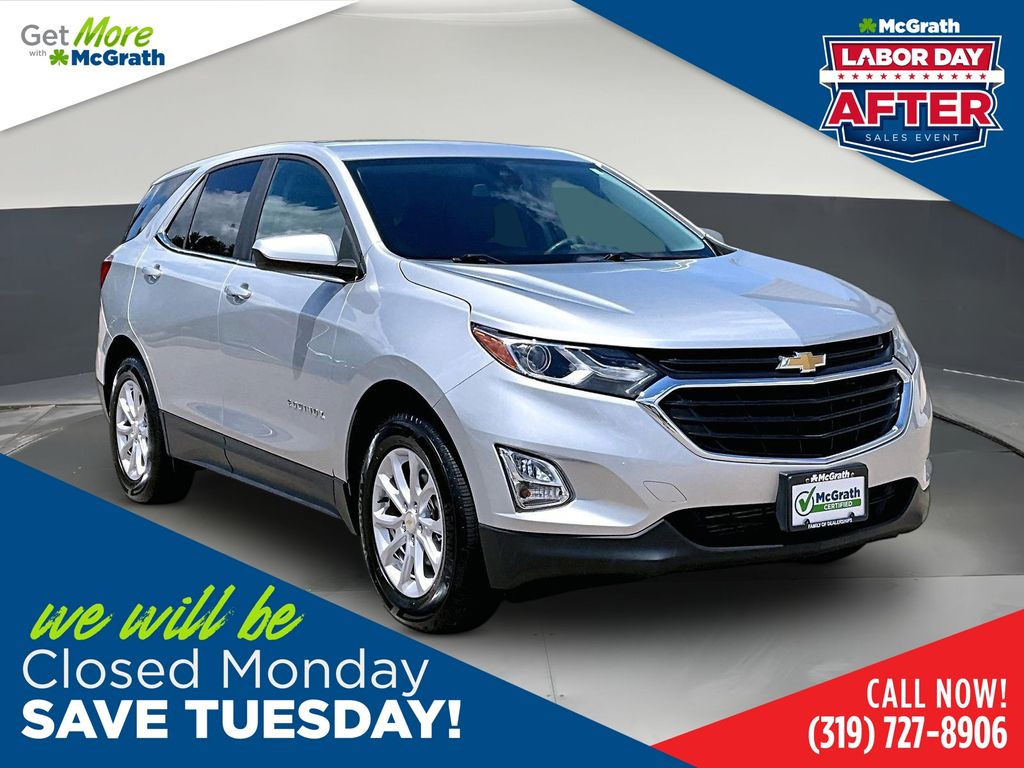 Silver Ice Metallic 2021 Chevrolet Equinox SUV / Crossover Four-Wheel Drive 6-Speed Automatic Overdrive