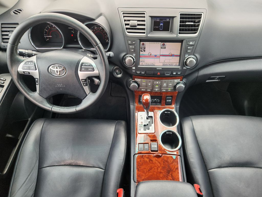 2012 Toyota Highlander Limited White at Emmons Autoplex
