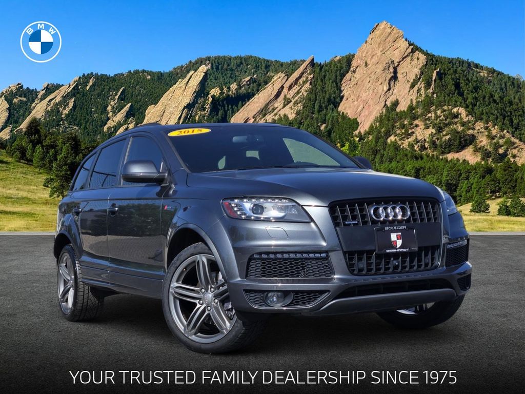Daytona Gray Pearl 2015 Audi Q7 SUV / Crossover All-Wheel Drive 8-Speed Automatic