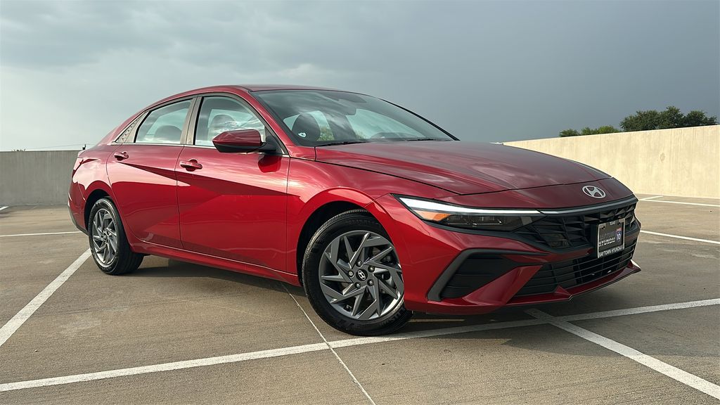 2024 Hyundai Elantra SEL Red at DeMontrond Gulf Freeway