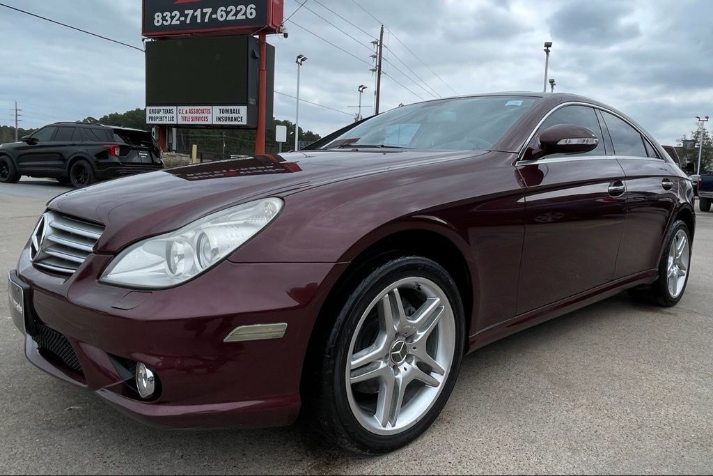 2007 Mercedes-Benz CLS CLS 550 Red at DeMontrond Automotive Group