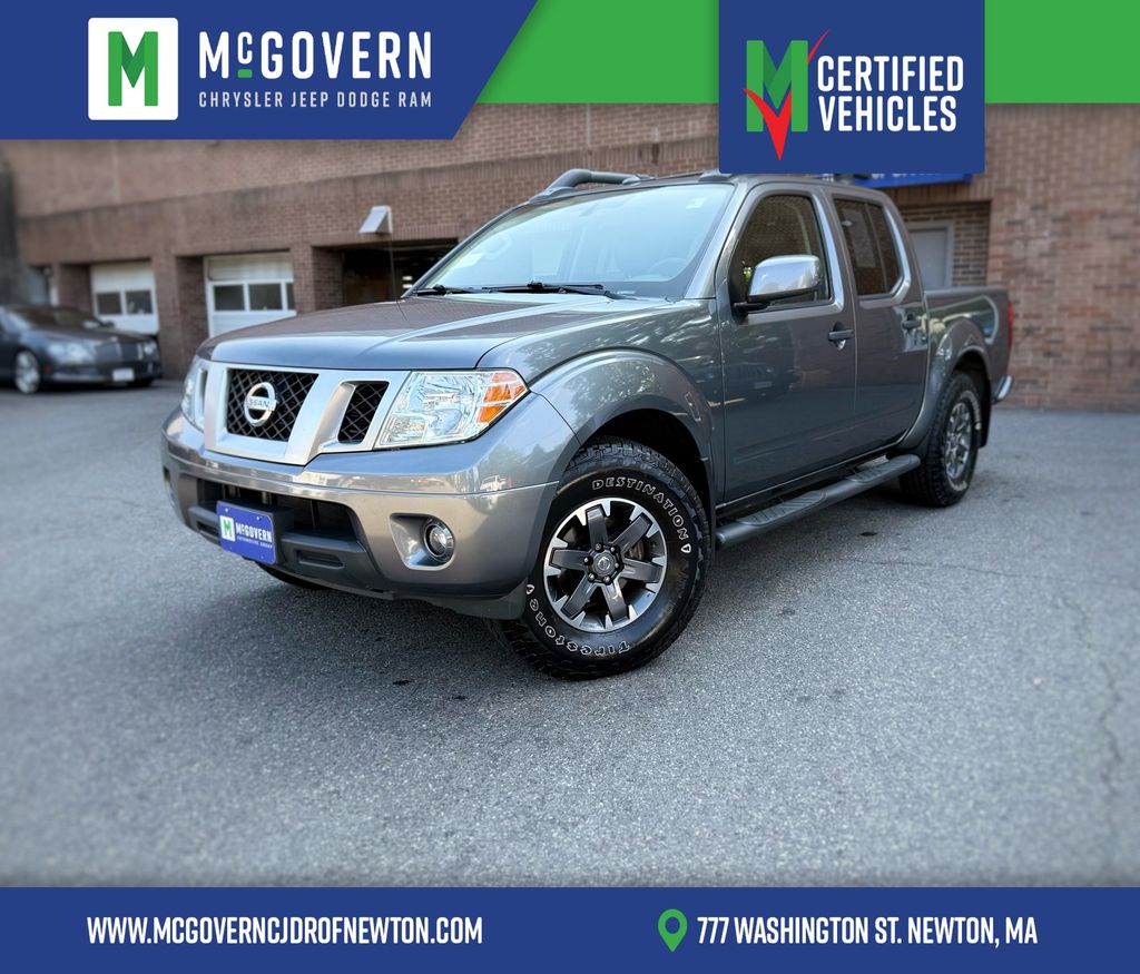 Gray (Gun Metallic) 2020 Nissan Frontier Pickup Truck Four-Wheel Drive 9-Speed Automatic