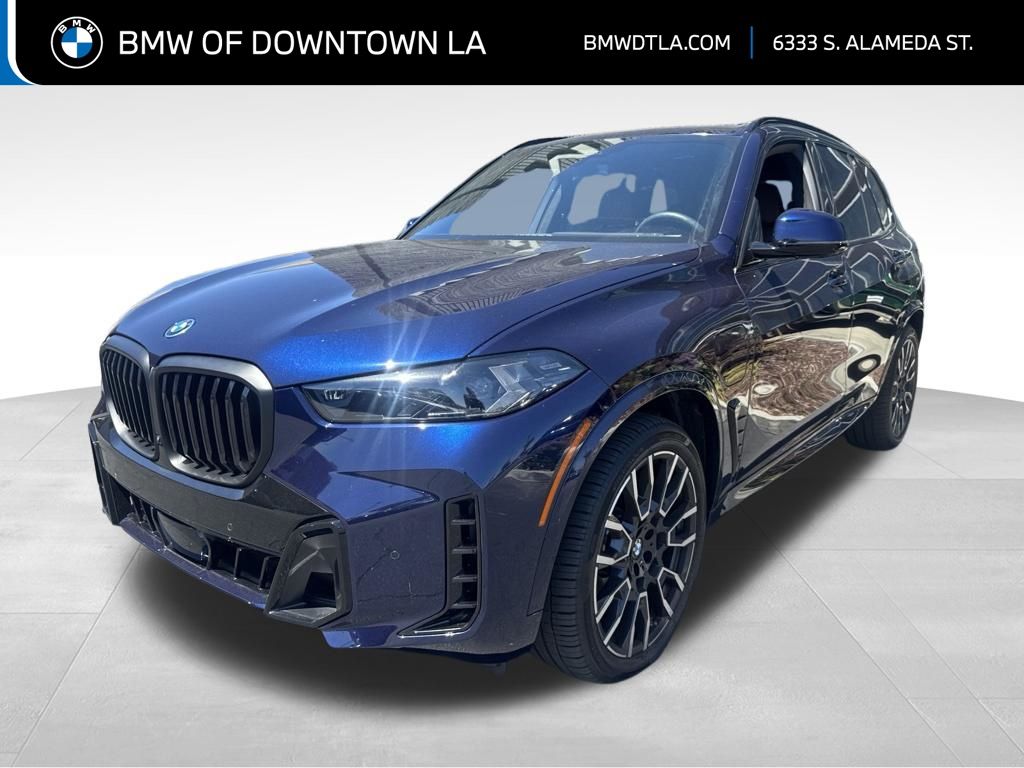 Dark Blue 2026 BMW X5 SUV / Crossover All-Wheel Drive 8-Speed Automatic