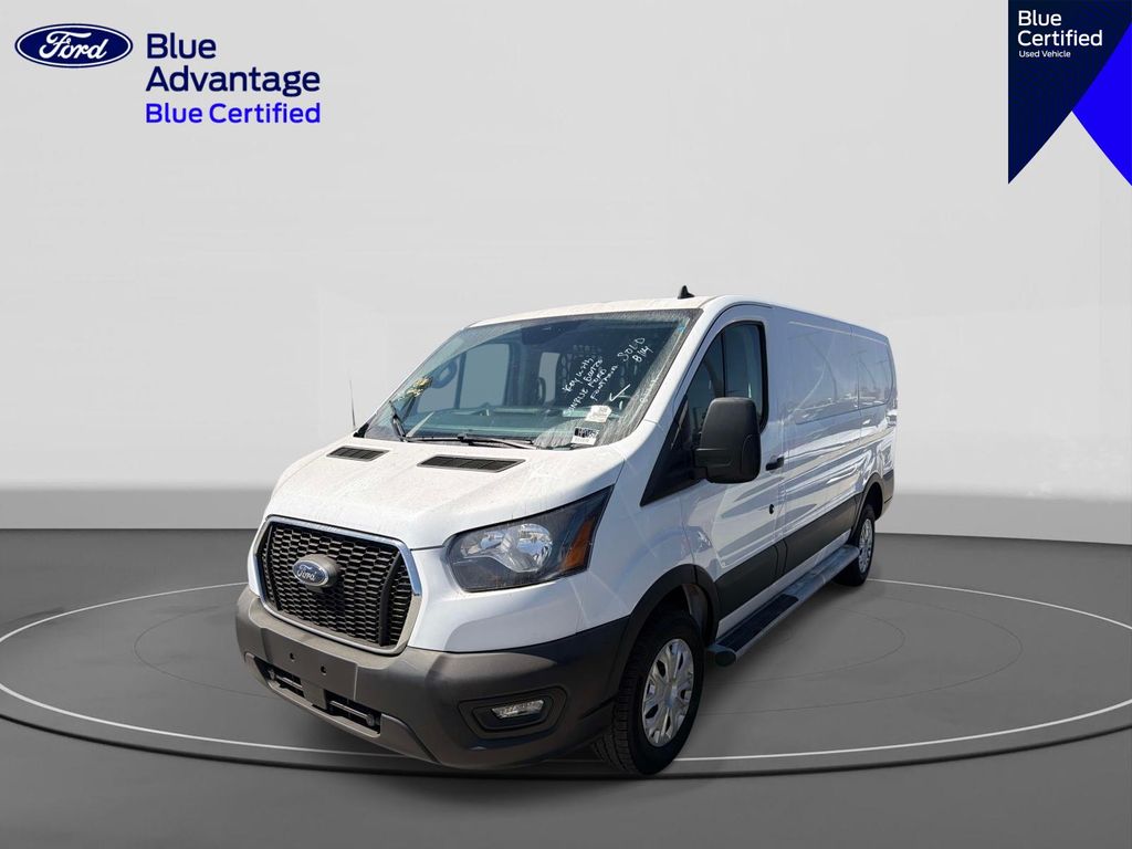 Oxford White 2025 Ford Transit Cargo Van Rear-Wheel Drive