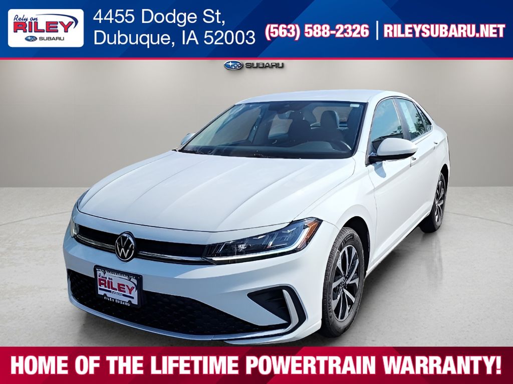 Gray 2025 Volkswagen Jetta Sedan Front-Wheel Drive 8-Speed Automatic