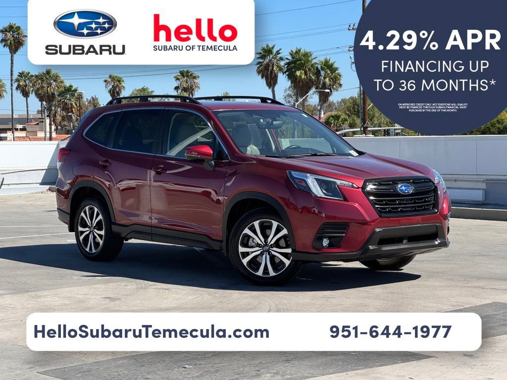 Crimson Red Pearl 2024 Subaru Forester SUV / Crossover All-Wheel Drive Continuously Variable Transmission