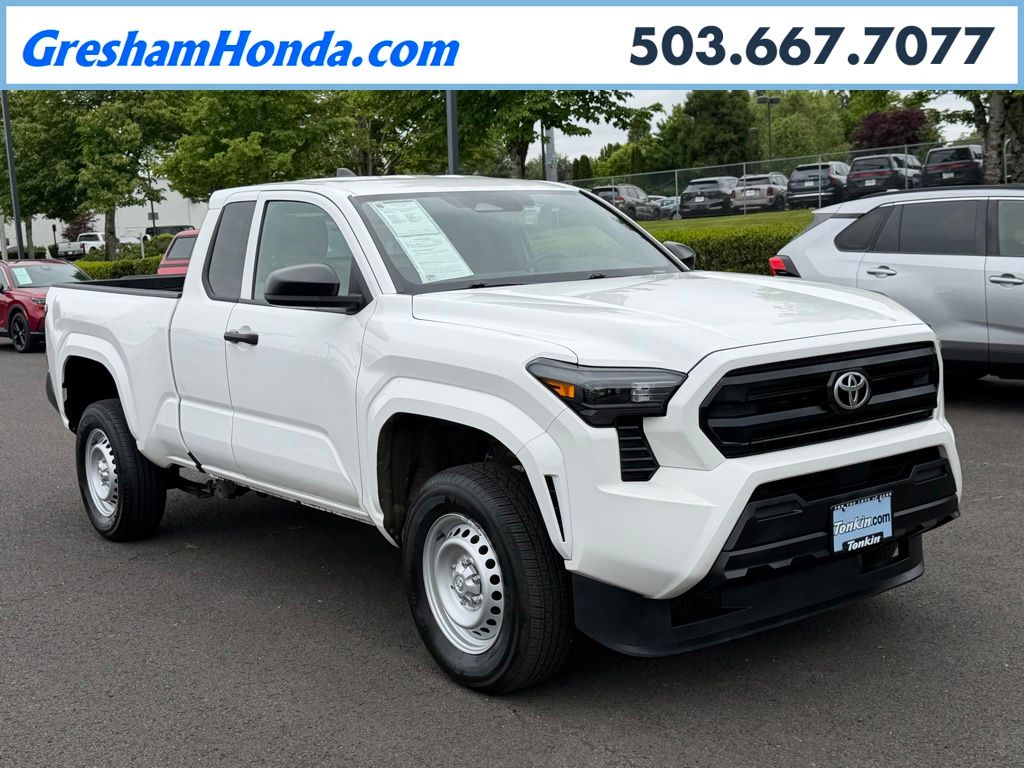 Ice Cap 2024 Toyota Tacoma SR XtraCab LB RWD Pickup Truck 4X2 8-Speed Automatic