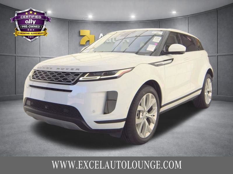 White 2021 Land Rover Range Rover Evoque SUV / Crossover All-Wheel Drive 9-Speed Automatic