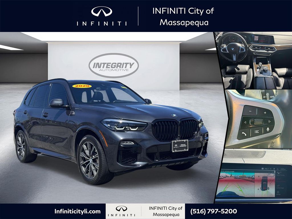 Arctic Gray Metallic 2020 BMW X5 xDrive40i AWD SUV / Crossover All-Wheel Drive 8-Speed Automatic