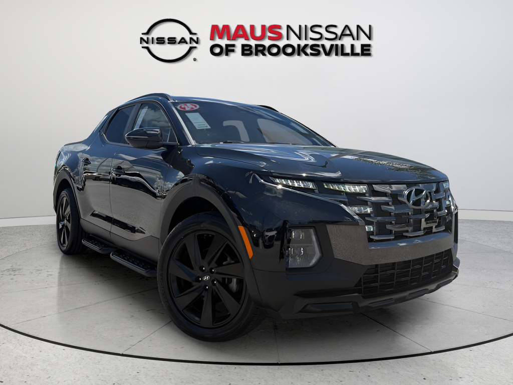 Phantom Black 2024 Hyundai Santa Cruz Pickup Truck All-Wheel Drive Automatic