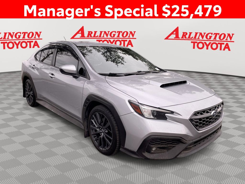 Ice Silver Metallic 2024 Subaru WRX Premium AWD Sedan All-Wheel Drive 6-Speed Manual