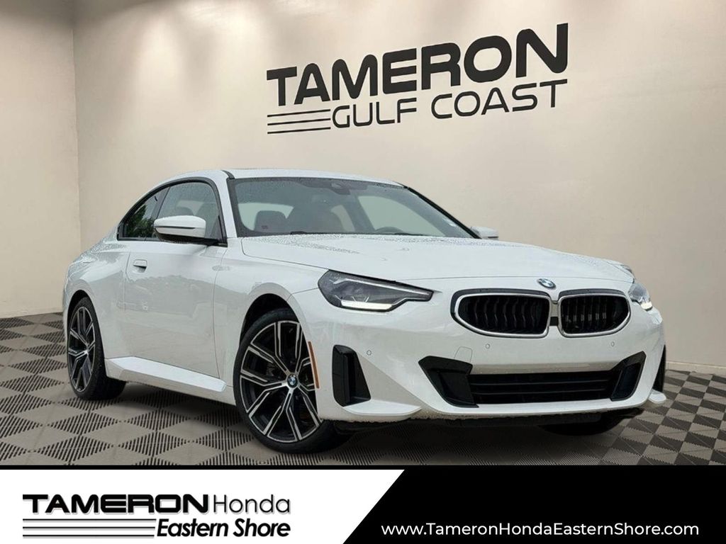 Alpine White 2024 BMW 2 Series Coupe Rear-Wheel Drive 8-Speed Automatic