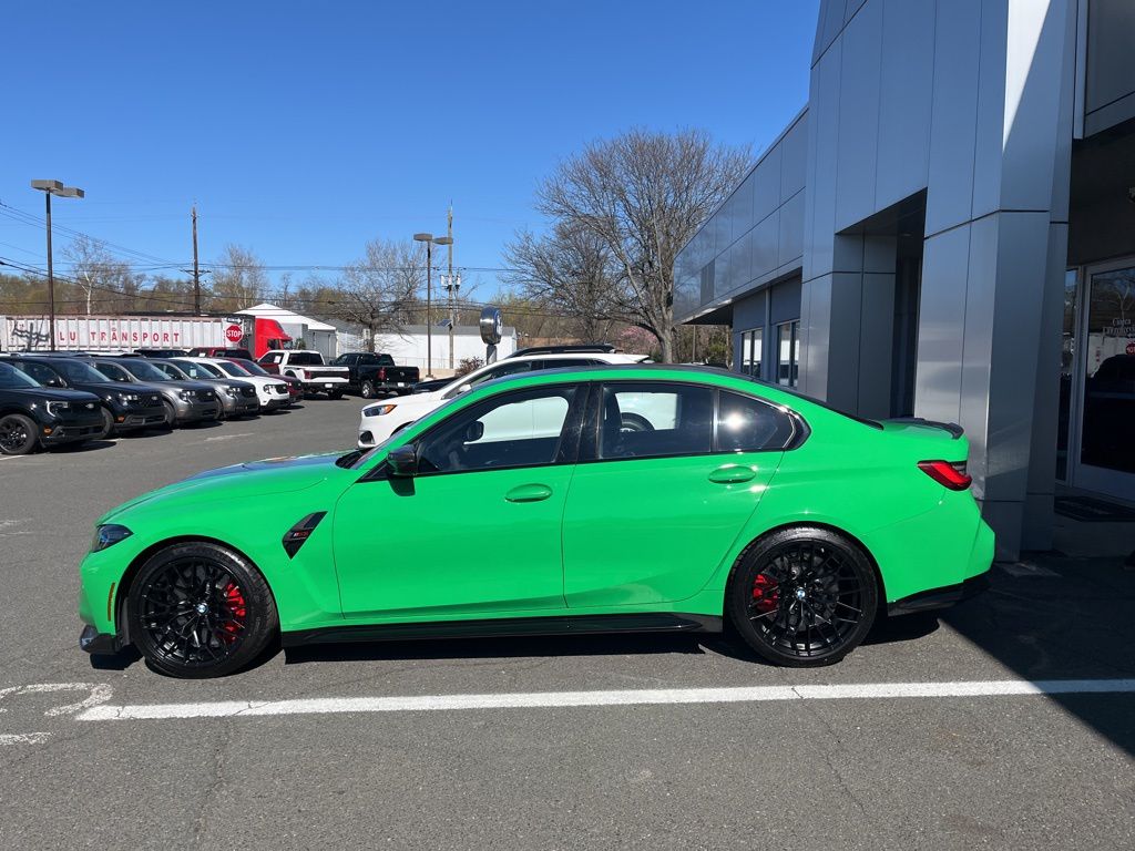Signal Green 2024 BMW M3 CS RWD Sedan All-Wheel Drive 8-Speed Automatic