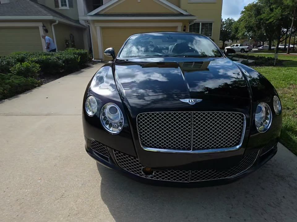 Black Crystal Metallic 2012 Bentley Continental GT Coupe All-Wheel Drive 6-Speed Automatic