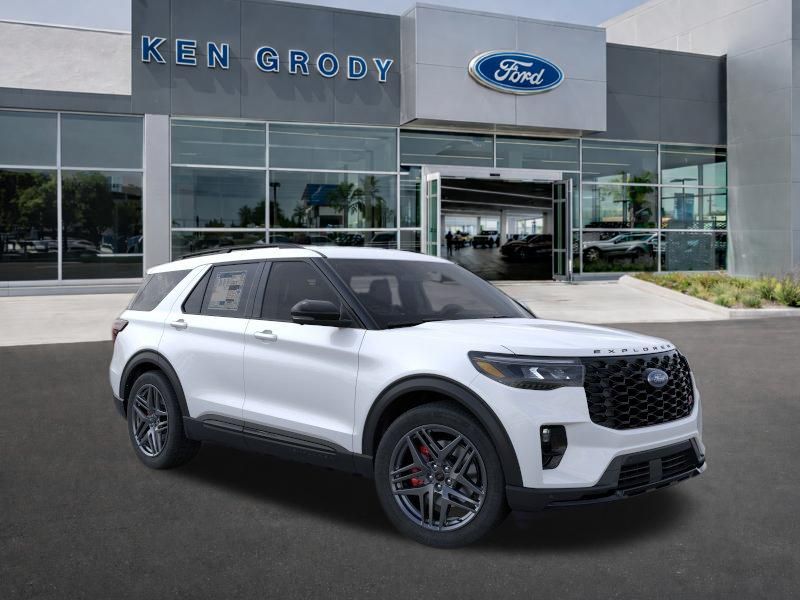 White 2026 Ford Explorer ST RWD SUV / Crossover Rear-Wheel Drive Automatic