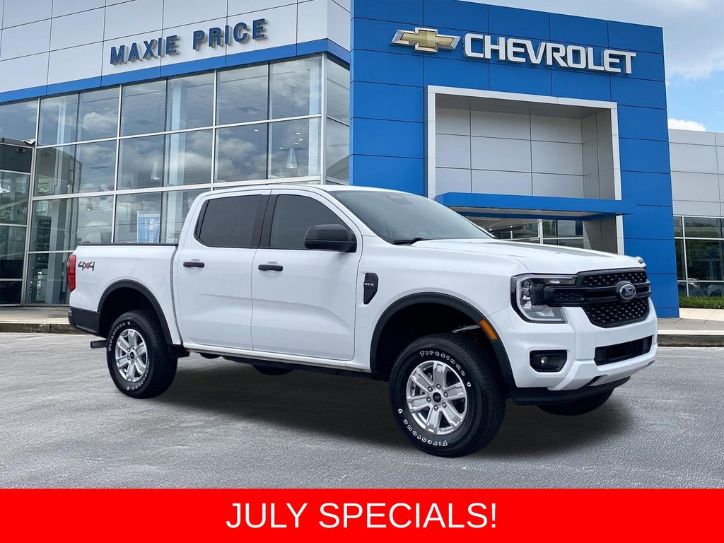 Oxford White 2024 Ford Ranger Pickup Truck Four-Wheel Drive Automatic