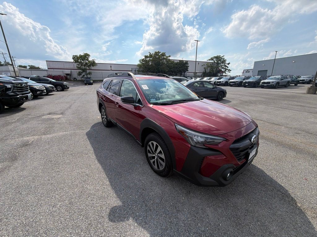 Crimson Red Pearl 2025 Subaru Outback SUV / Crossover All-Wheel Drive Continuously Variable Transmission