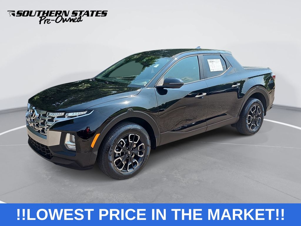 Phantom Black 2023 Hyundai Santa Cruz Pickup Truck All-Wheel Drive 8-Speed Automatic