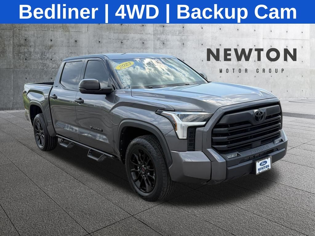 Magnetic Gray Metallic 2023 Toyota Tundra Pickup Truck Four-Wheel Drive Automatic