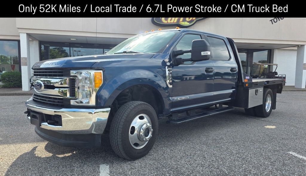Blue Jeans Metallic 2017 Ford F-350 Super Duty Chassis Pickup Truck Four-Wheel Drive 6-Speed Automatic