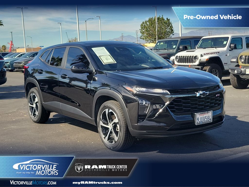 Mosaic Black Metallic 2024 Chevrolet Trax SUV / Crossover Front-Wheel Drive 6-Speed Automatic